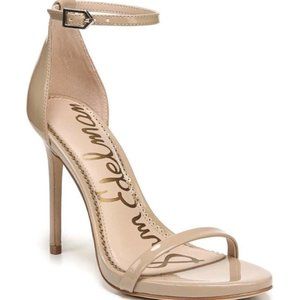Sam Edelman Ariella Nude Strappy Open Toe Heel
